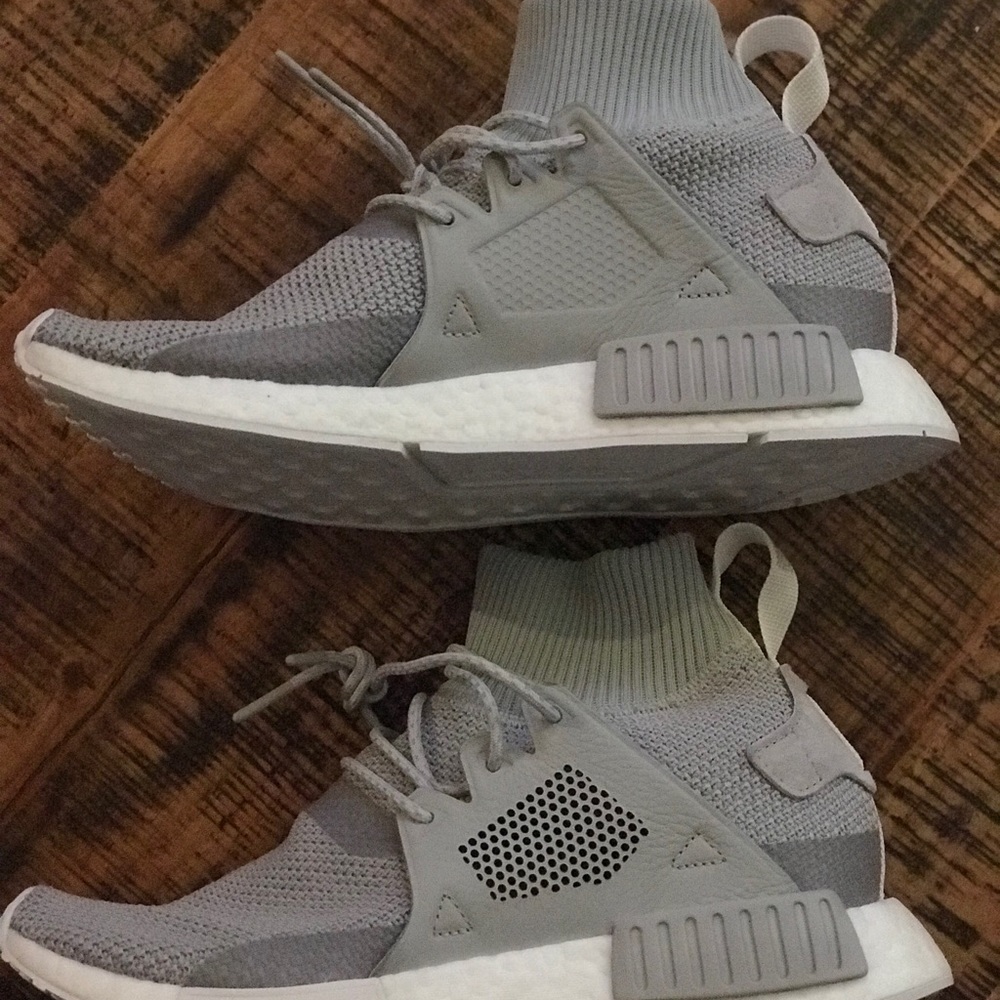 Adidas NMD XR1 Grey PRIMEKNIT BOOST Men’s 9 - Picture 7 of 8